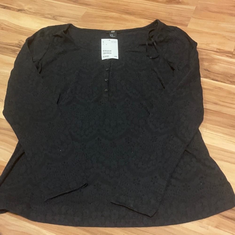 Brand new H&M black top